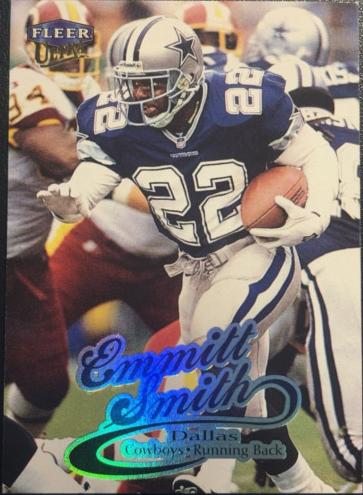 1999 Fleer Ultra Football Emmitt Smith #126 PSA 8.5