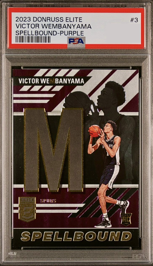 2023 Donruss Elite Basketball Purple Victor Wembanyama #3