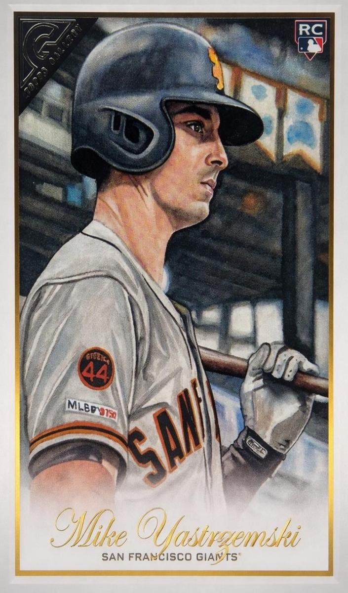 2019 Topps Gallery Baseball Mike Yastrzemski #102 SGC 10