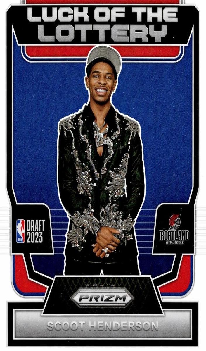 2023 Panini Prizm Basketball Silver Scoot Henderson #14 PSA 9