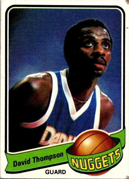 1979 Topps Basketball David Thompson #50 PSA 7