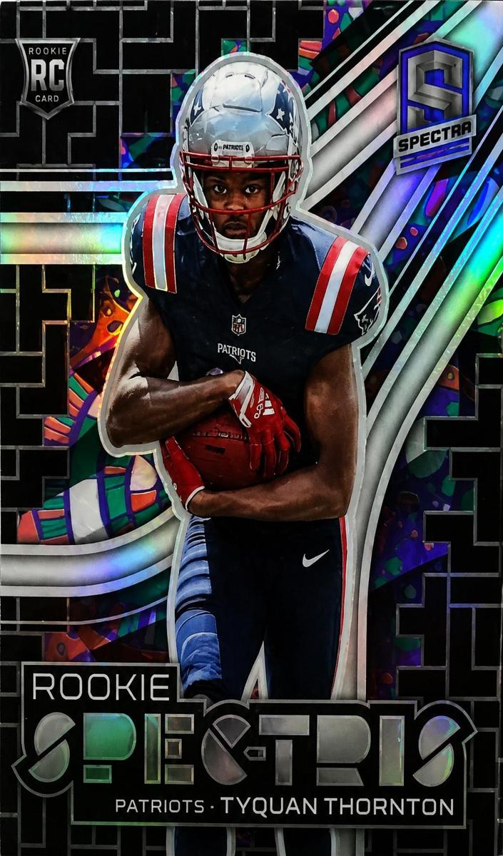 2022 Panini Spectra Football Psychedelic Tyquan Thornton #RSP-TTH