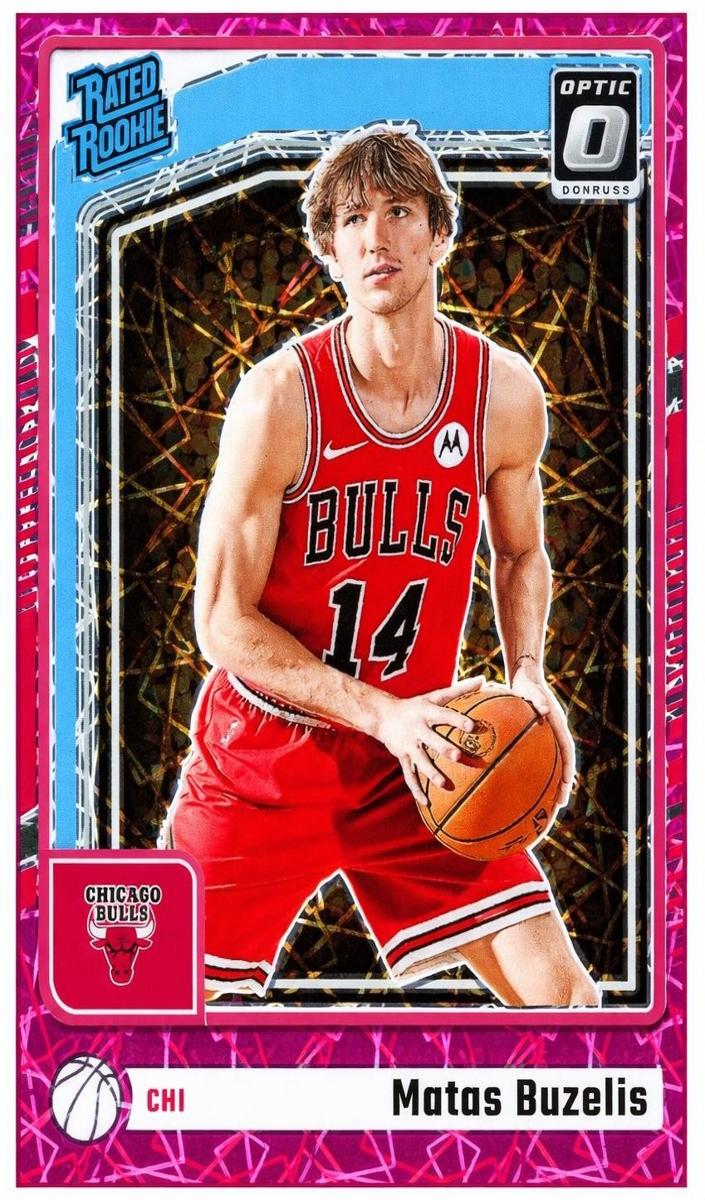 2024 Donruss Optic Basketball Pink Velocity Matas Buzelis #271