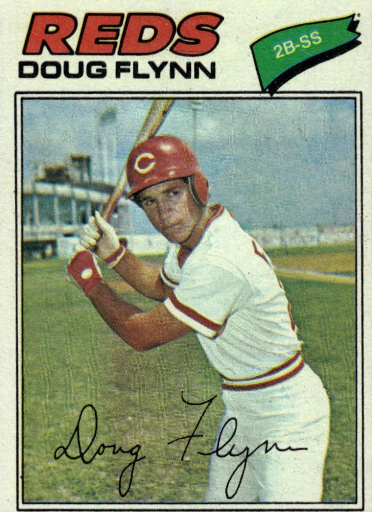 1977 Topps Baseball Doug Flynn #186 PSA 8.5