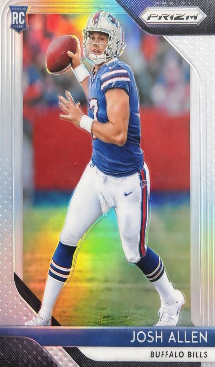 2018 Panini Prizm Football Silver Josh Allen #205