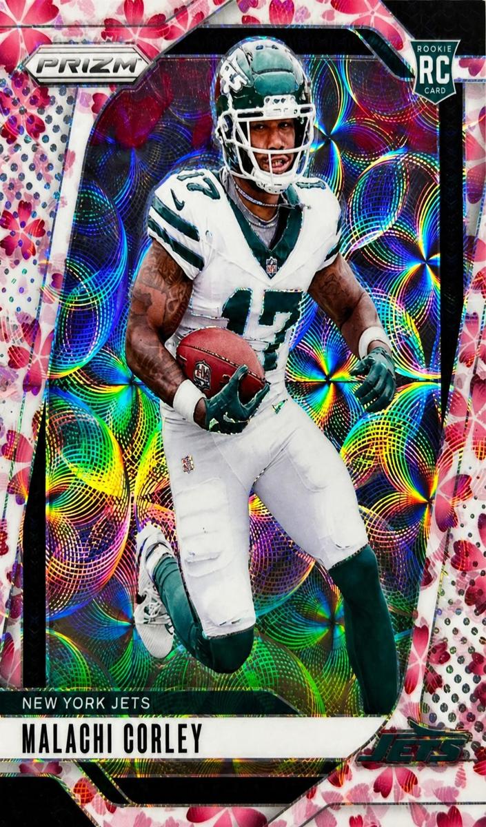 2024 Panini Prizm Football Choice Cherry Blossom Malachi Corley #369