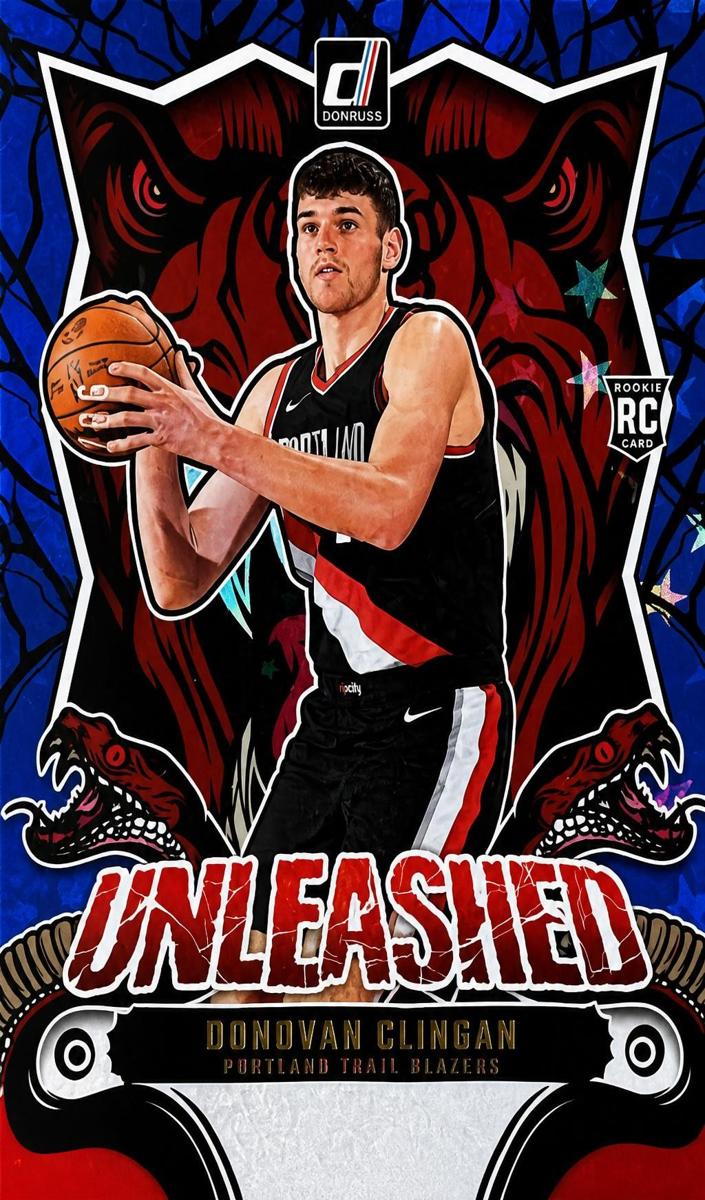 2024 Panini Donruss Basketball International Blue Stars Donovan Clingan #13 PSA 9