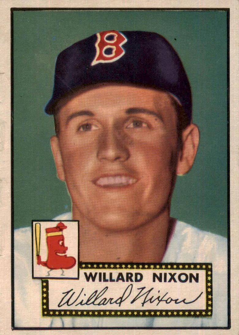1952 Topps Baseball Willard Nixon #269