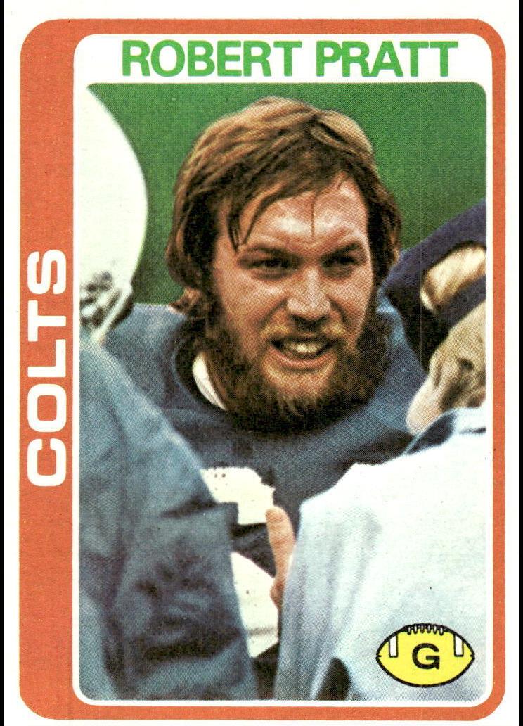 1978 Topps Football Robert Pratt #109 PSA 9