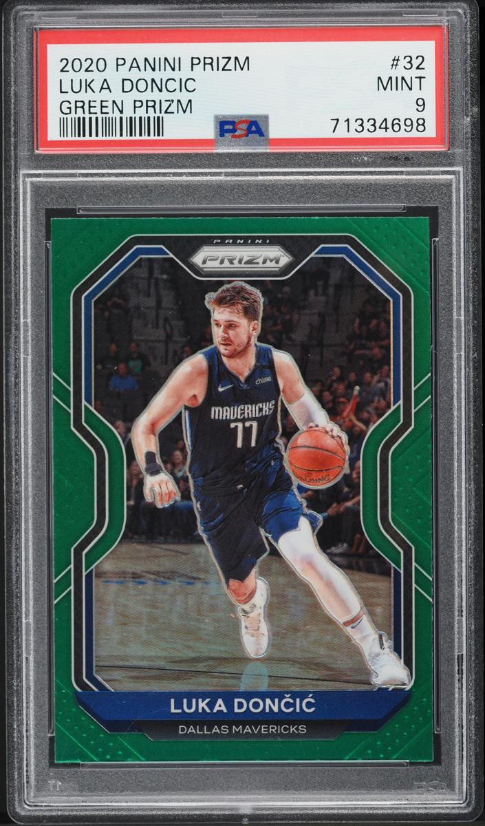 2020 Panini Prizm Basketball Green Luka Doncic #32