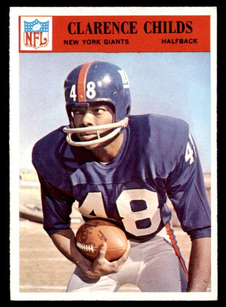 1966 Philadelphia Football Clarence Childs #121