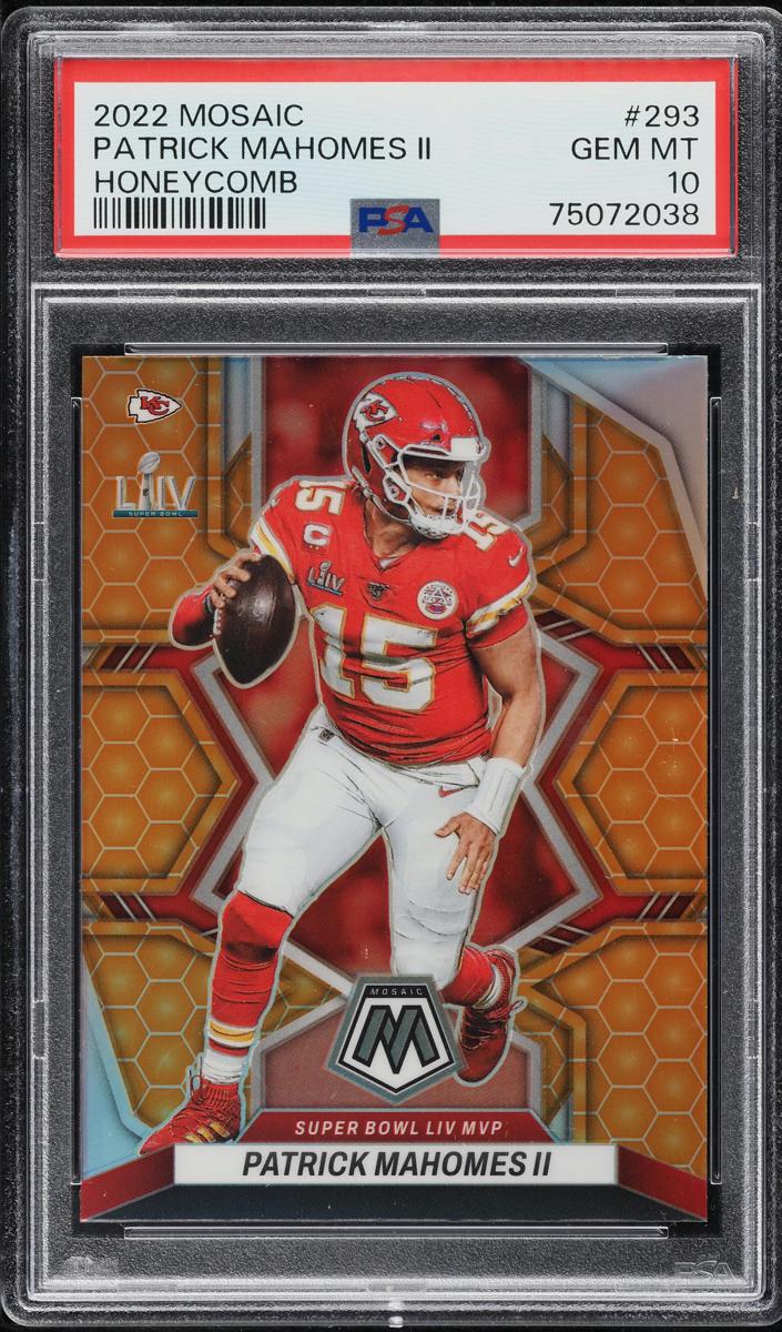 2022 Panini Mosaic Football Honeycomb Patrick Mahomes II #293