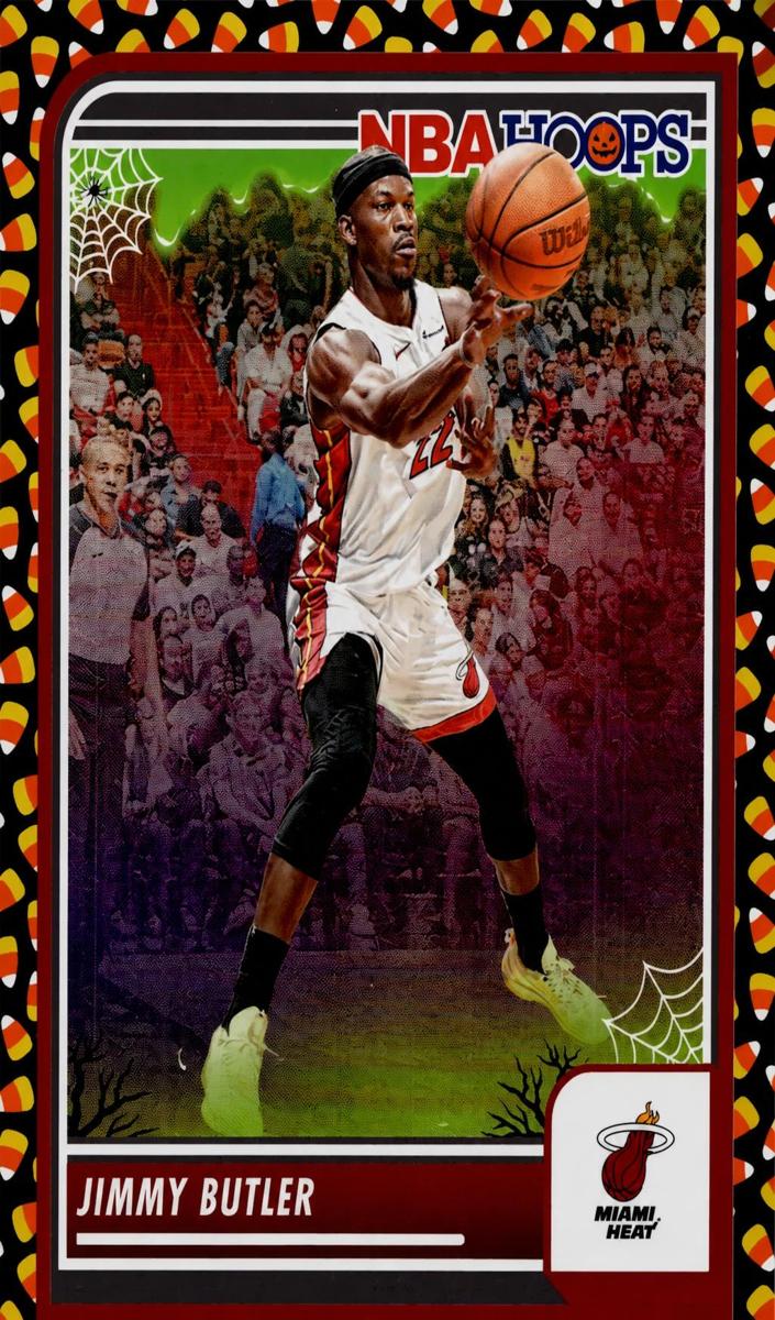 2023 Panini Haunted Hoops Basketball Holo Candy Jimmy Butler #169 PSA 10