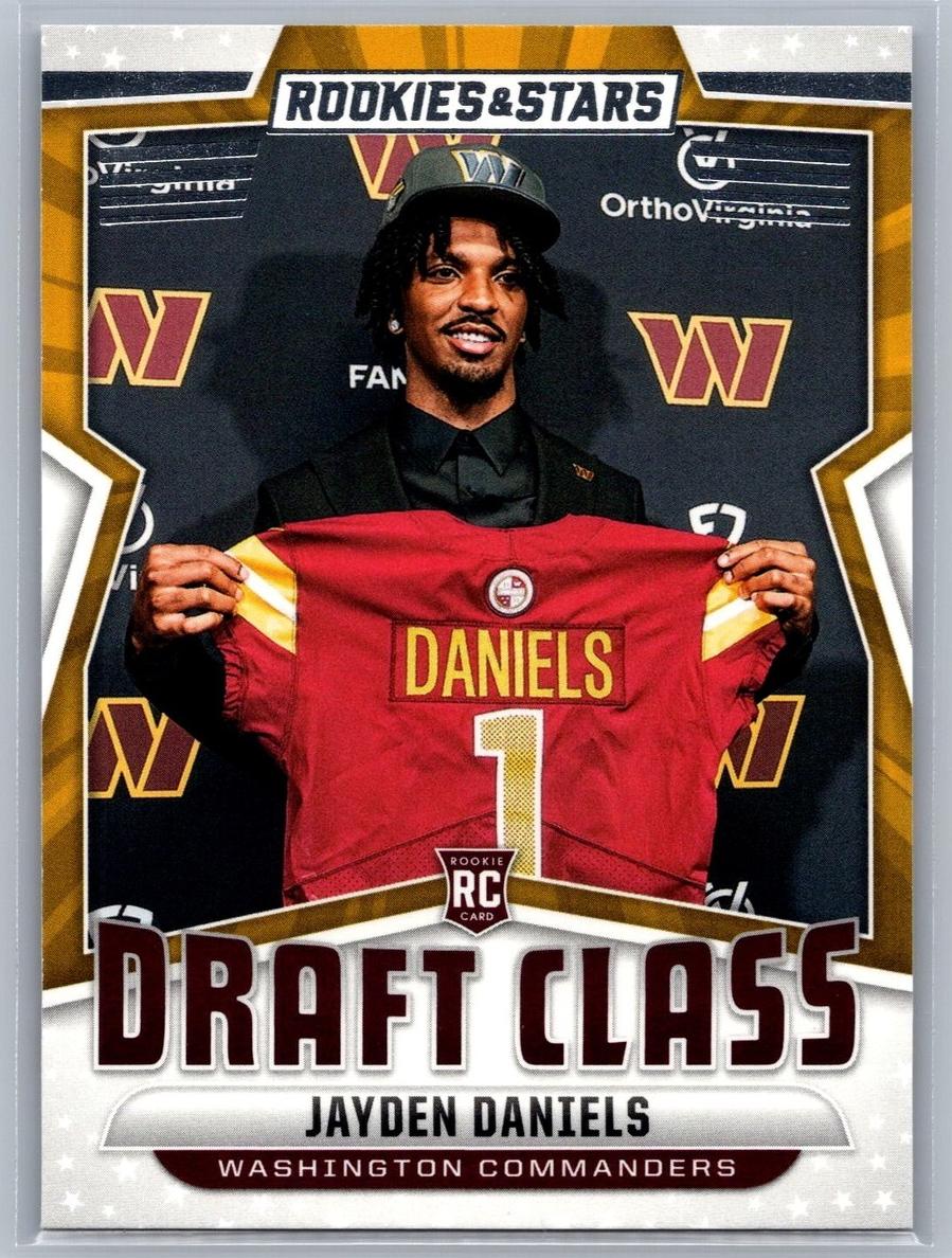 2024 Panini Rookies & Stars Football Jayden Daniels #DC-JDS