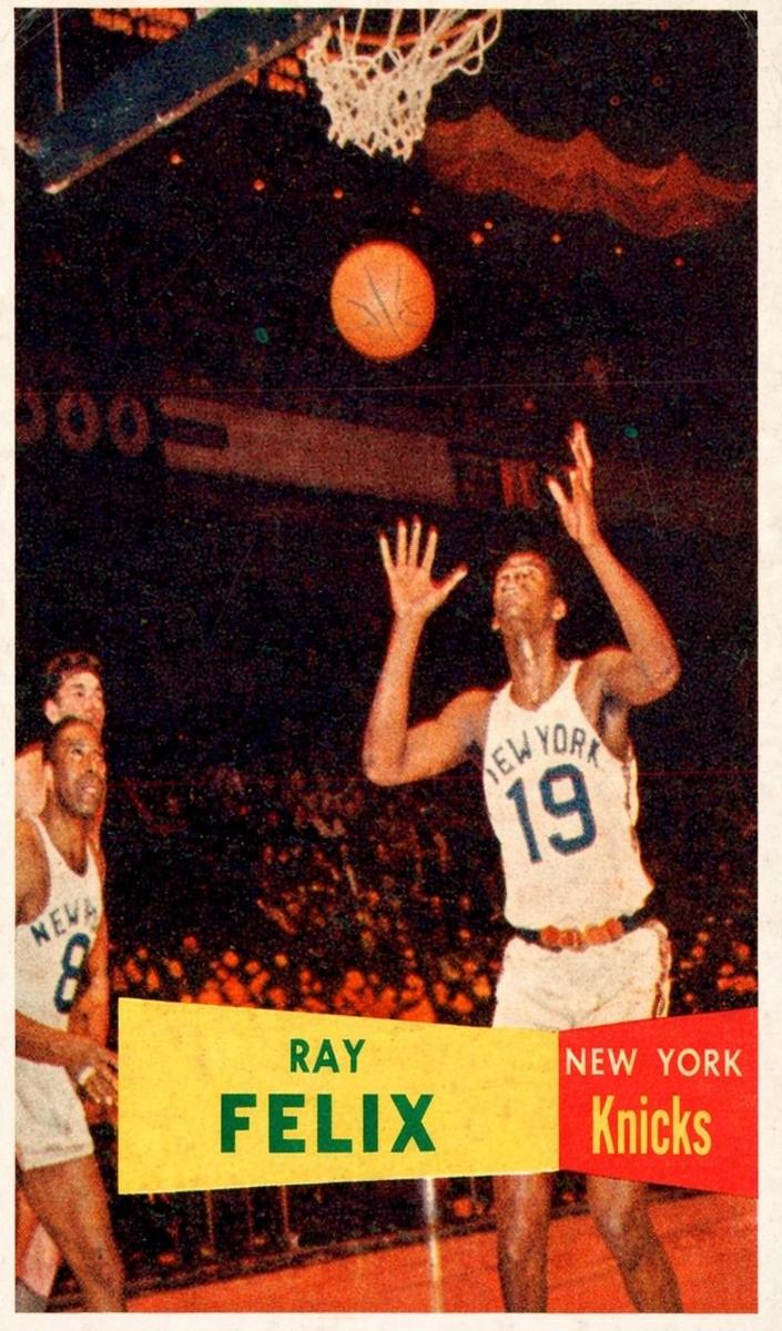 1957 Topps Basketball Ray Felix #35 PSA 6