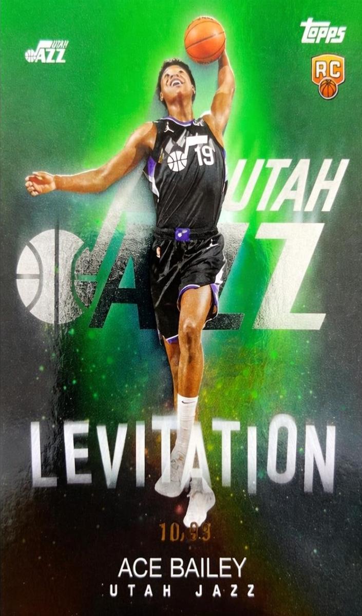 2025 Topps Basketball Green Rainbow Ace Bailey #L-20