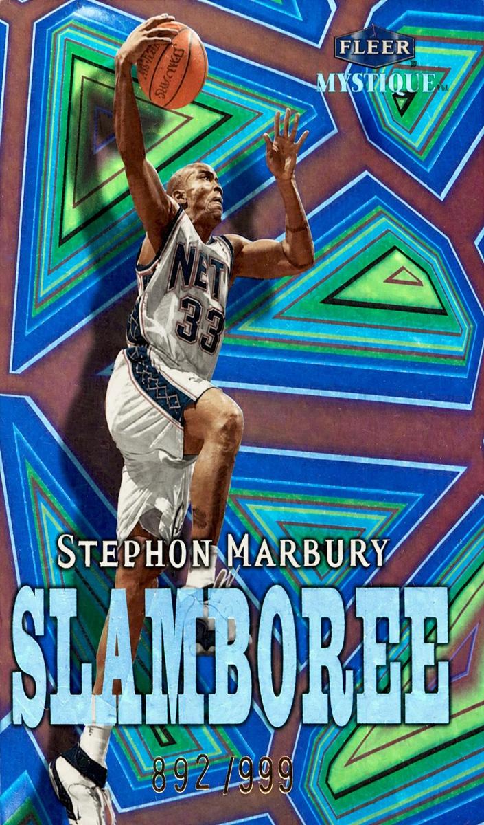 1999 Fleer Mystique Basketball Stephon Marbury #10S