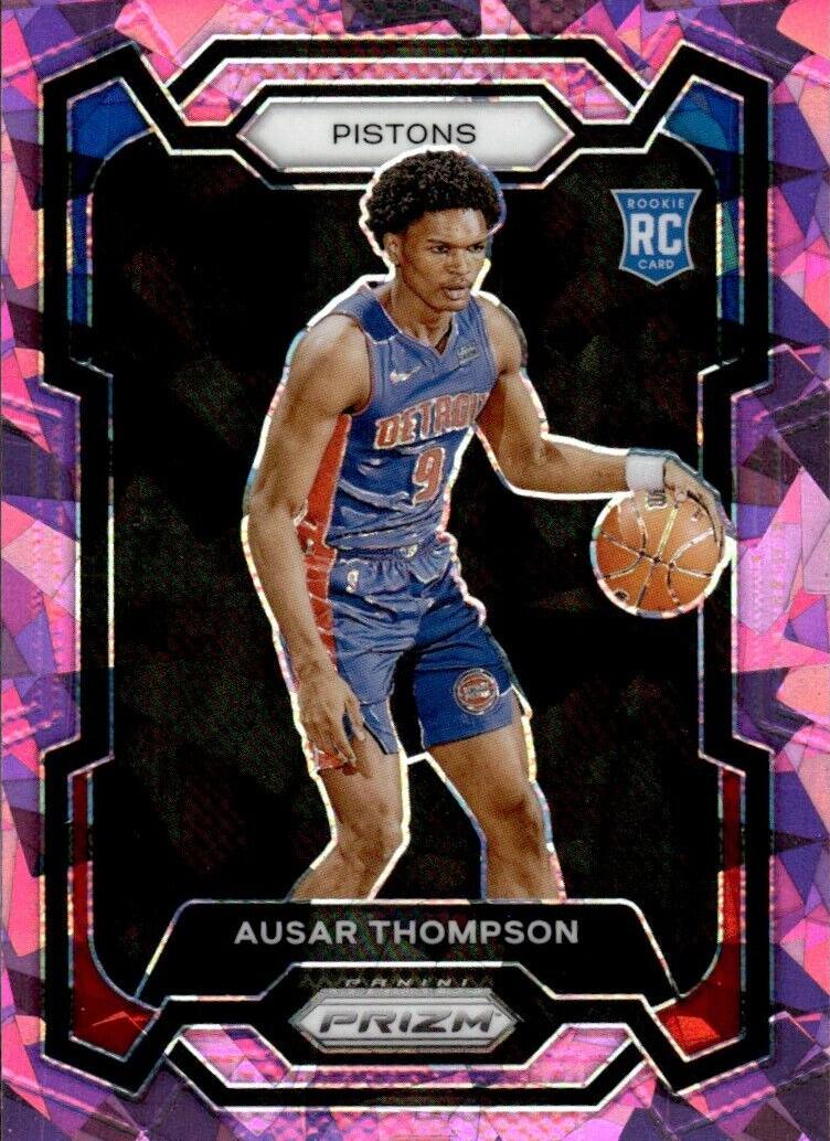 2023 Panini Prizm Basketball Pink Ice Ausar Thompson #178