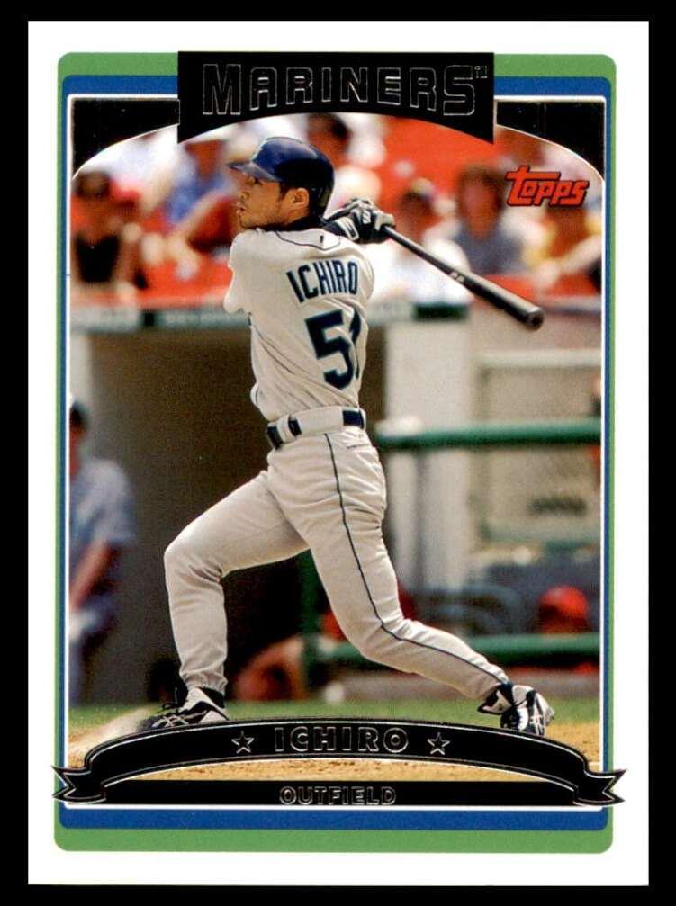 2006 Topps Baseball Ichiro Suzuki #225 PSA 10