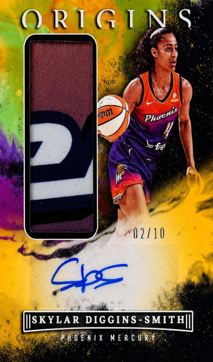 2023 Panini Origins WNBA Basketball Gold Skylar Diggins-Smith #JA-SDS