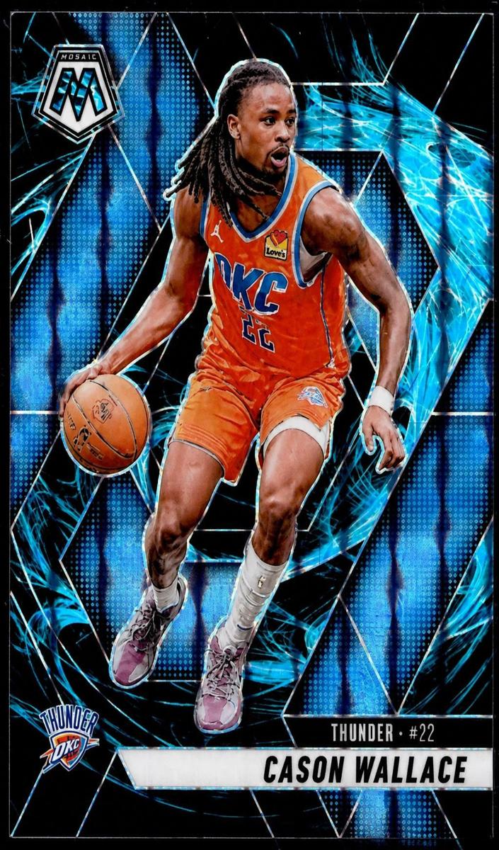 2024 Panini Mosaic Basketball Genesis Cason Wallace #49