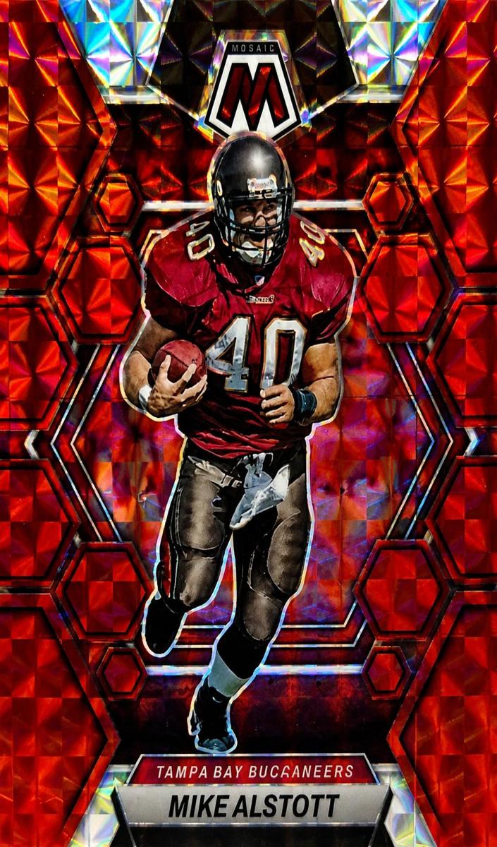2023 Panini Mosaic Football Red Mike Alstott #233