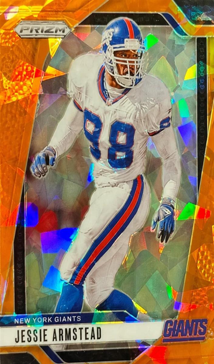 2024 Panini Prizm Football Orange Ice Jessie Armstead #220