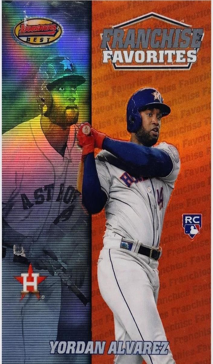 2020 Bowman's Best Baseball Yordan Alvarez #FFA-YA PSA 9