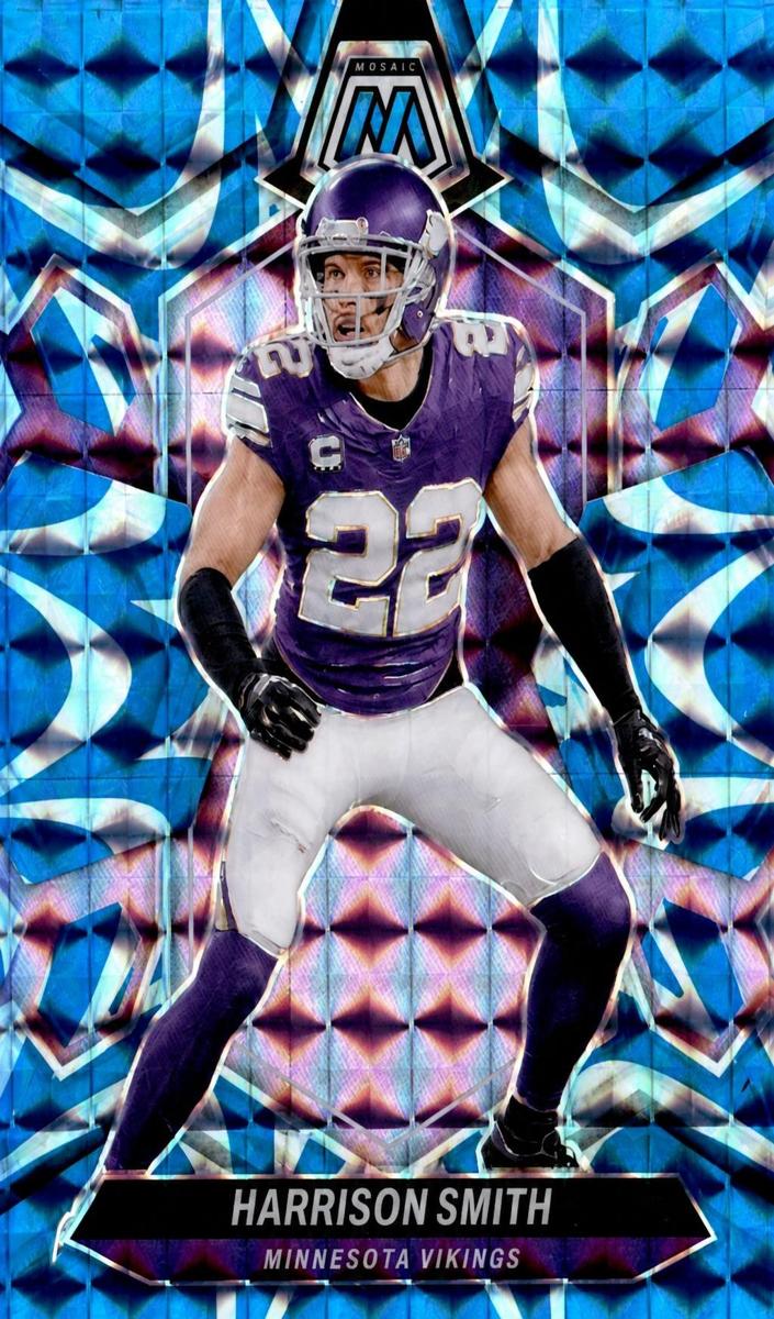 2024 Panini Mosaic Football Reactive Blue Harrison Smith #147