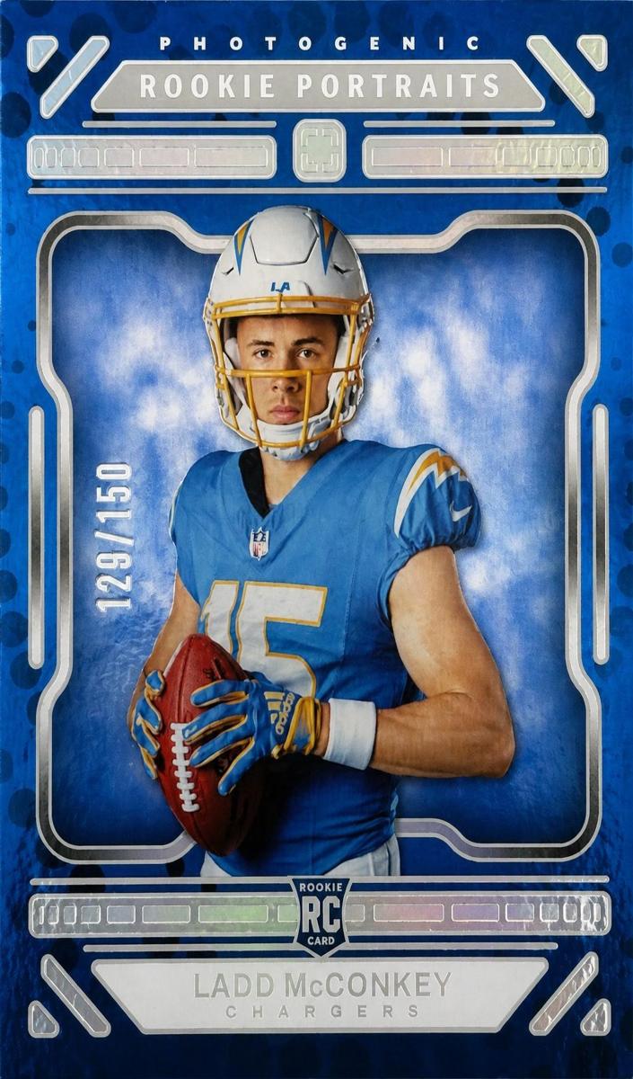 2024 Panini PhotoGenic Football Ladd McConkey #162 SGC 9