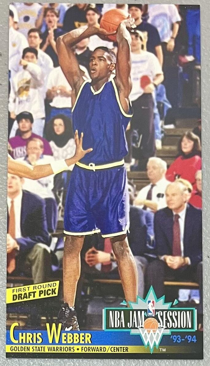 1993 Fleer Basketball Chris Webber #75 PSA 10