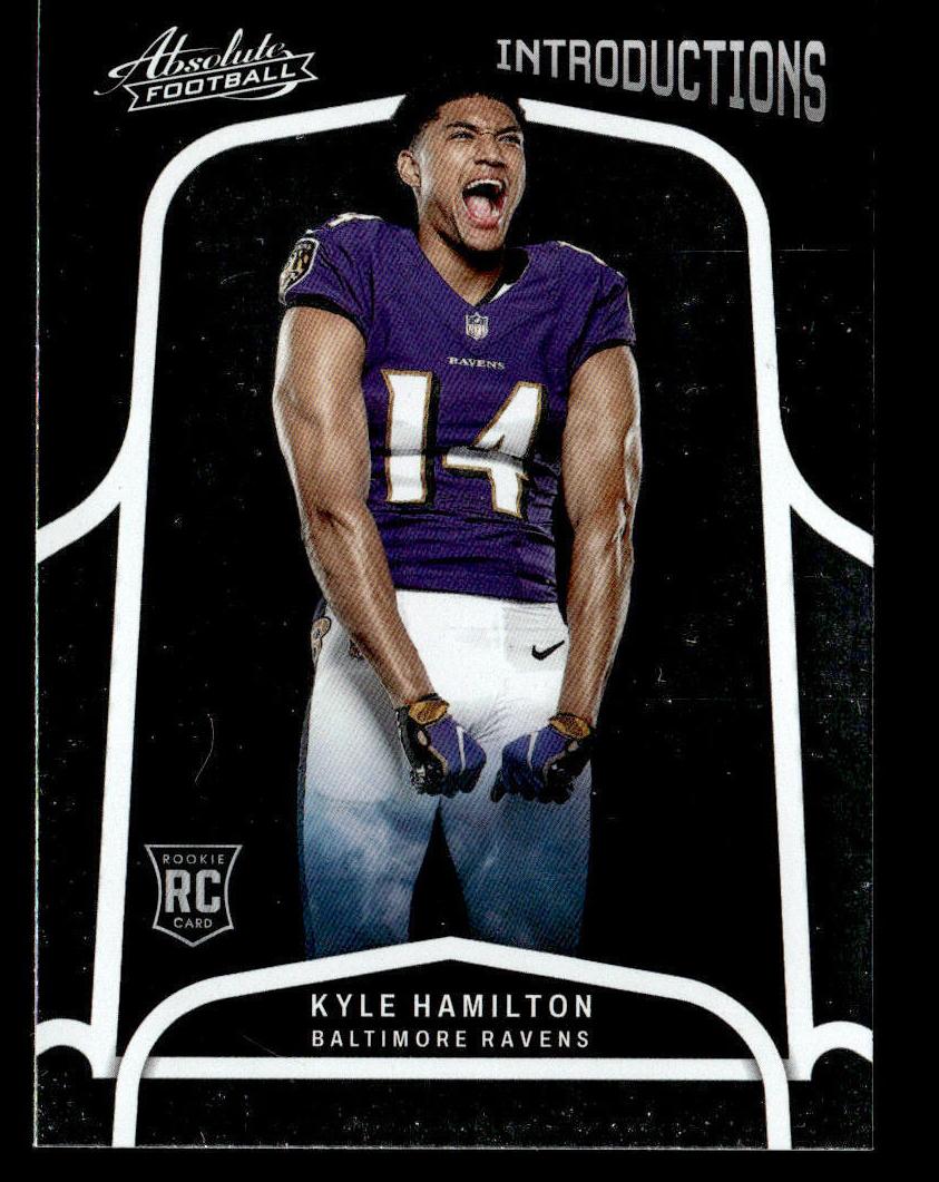 2022 Panini Absolute Football Kyle Hamilton #INT-20