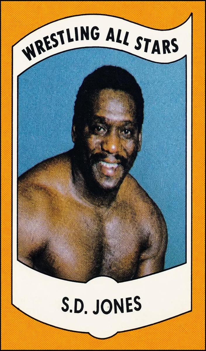 1982 Wrestling All Stars Wrestling S.D. Jones #8