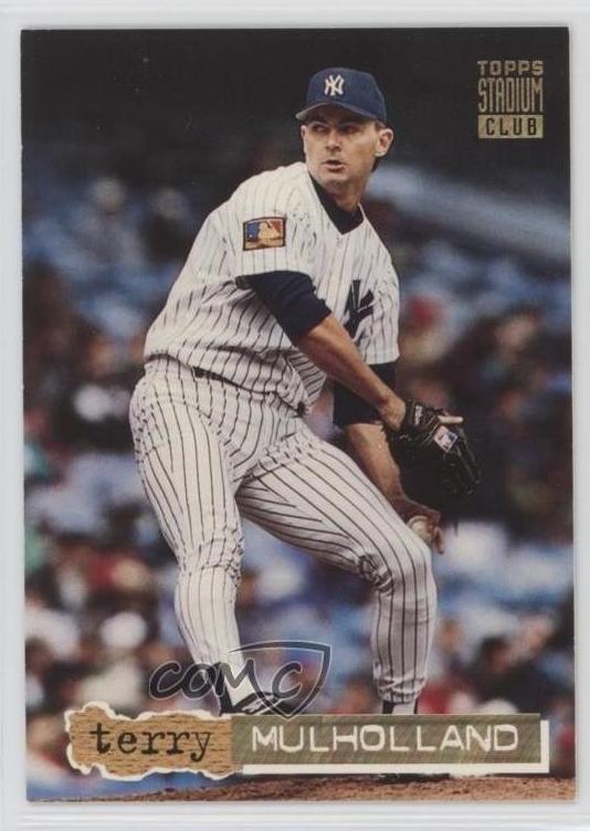 1994 Topps Stadium Club Baseball Golden Rainbow Terry Mulholland #700