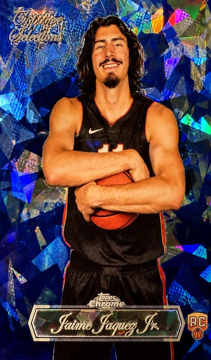 2023 Topps Chrome Sapphire Basketball Jaime Jaquez Jr. #SS-10 PSA 10