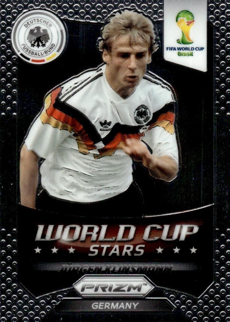 2014 Panini Prizm World Cup Soccer Jurgen Klinsmann #46 PSA 9