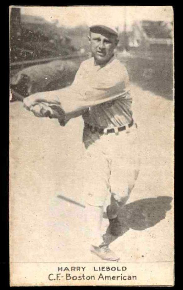 1921 National Caramel E220 Baseball Harry Liebold #NNO SGC 4