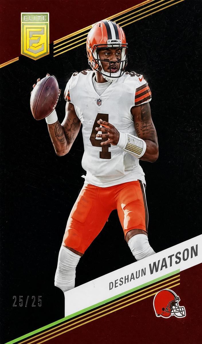 2023 Donruss Elite Football Black Deshaun Watson #31