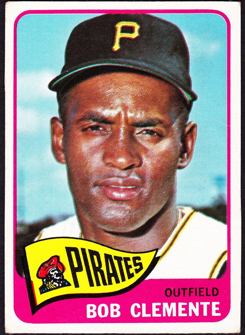 1965 Topps Baseball Roberto Clemente #160 PSA 7