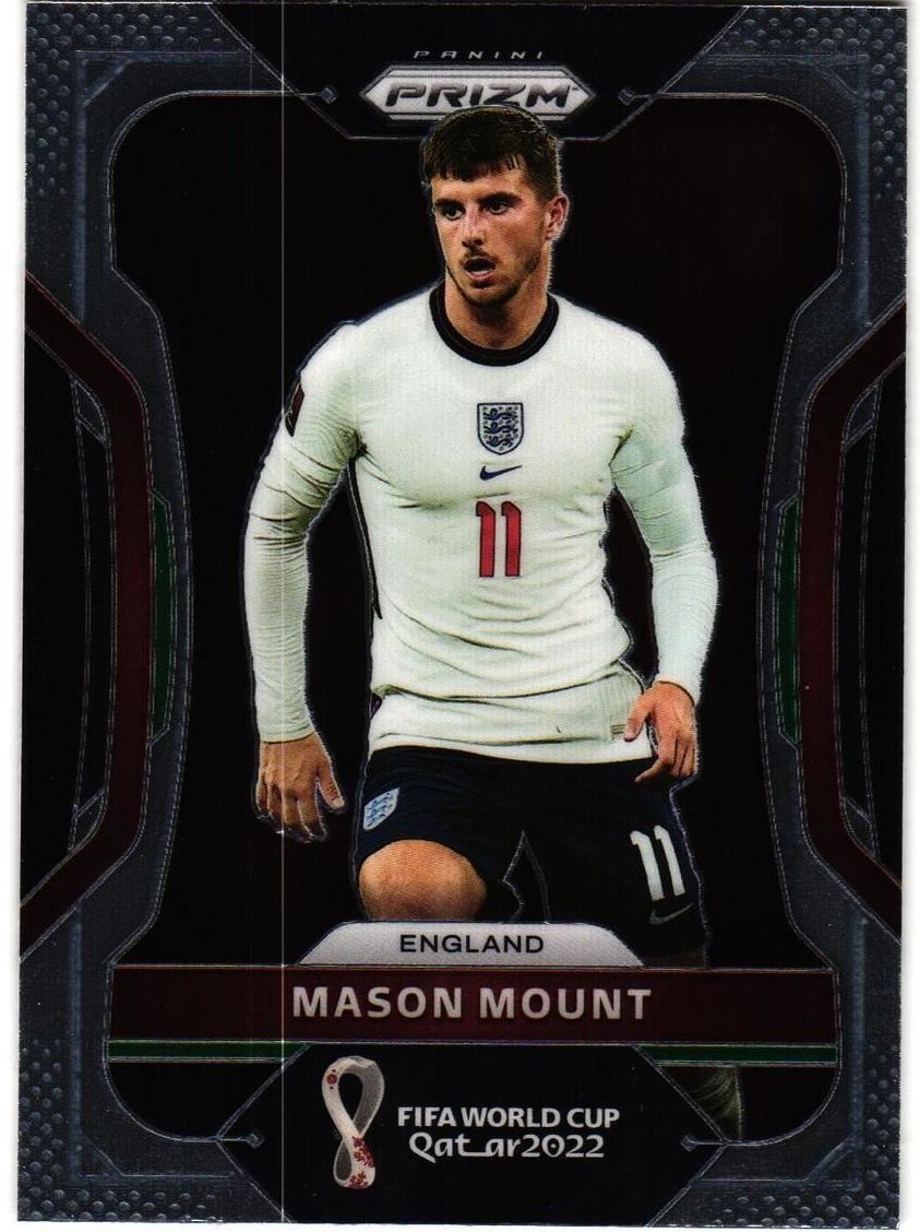 2022 Panini Prizm FIFA World Cup Qatar Soccer Mason Mount #92 PSA 9