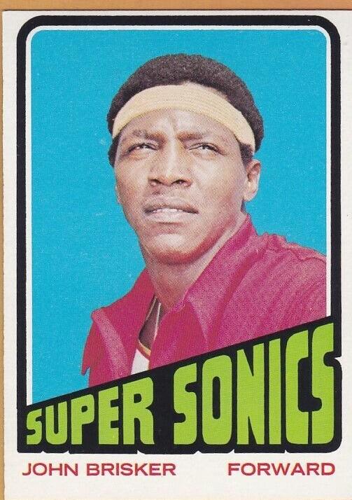 1972 Topps Basketball John Brisker #135 PSA 10