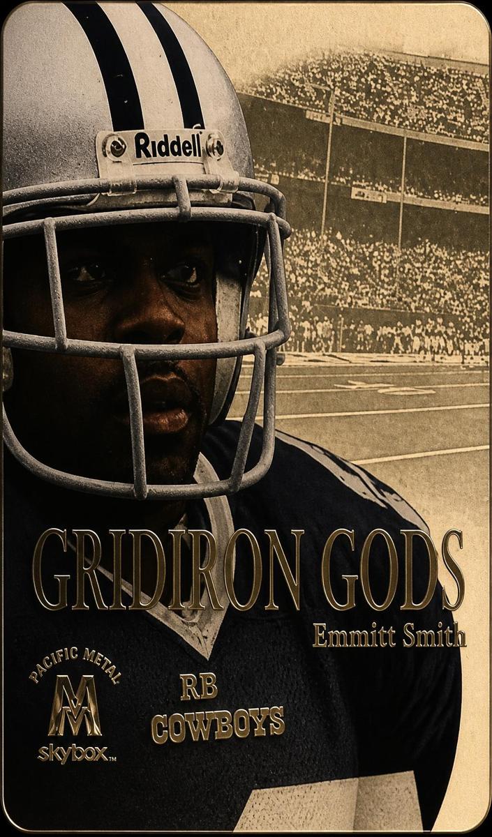 1999 Skybox Molten Metal Football Gold Emmitt Smith #12GG