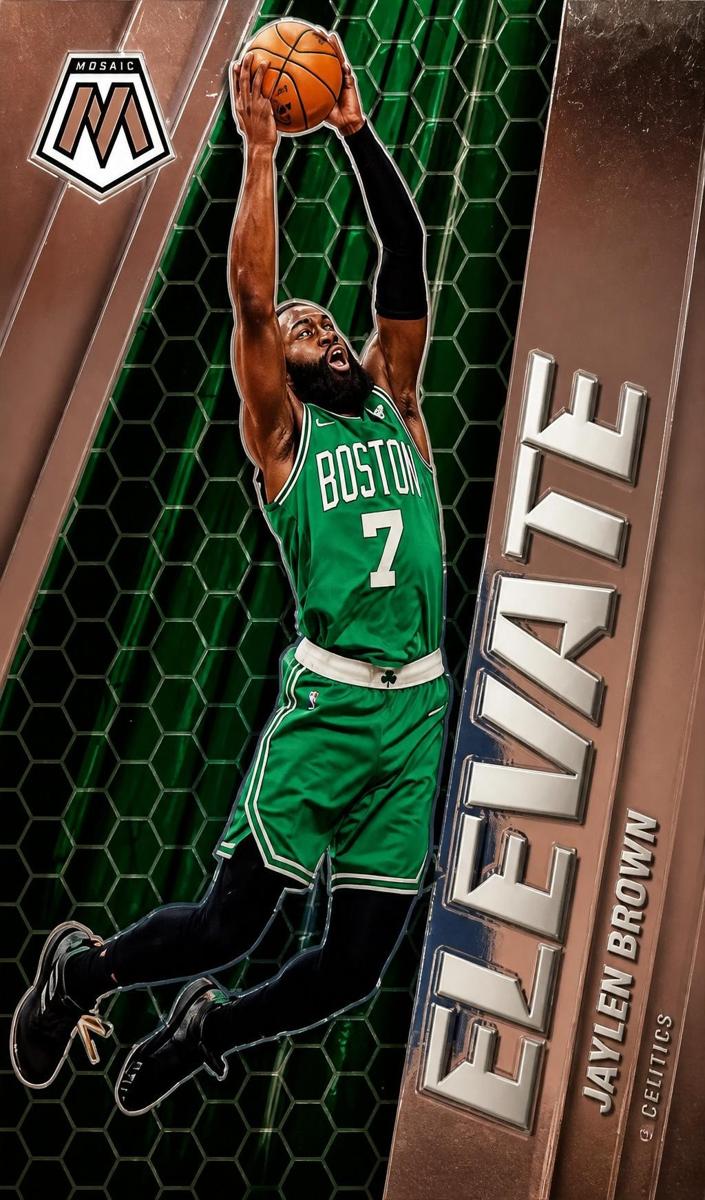 2020 Panini Mosaic Basketball Jaylen Brown #8 PSA 10