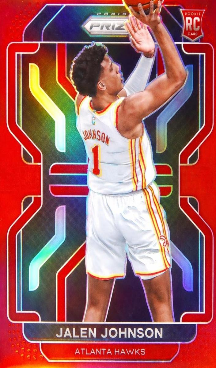 2021 Panini Prizm Basketball Red Jalen Johnson #305
