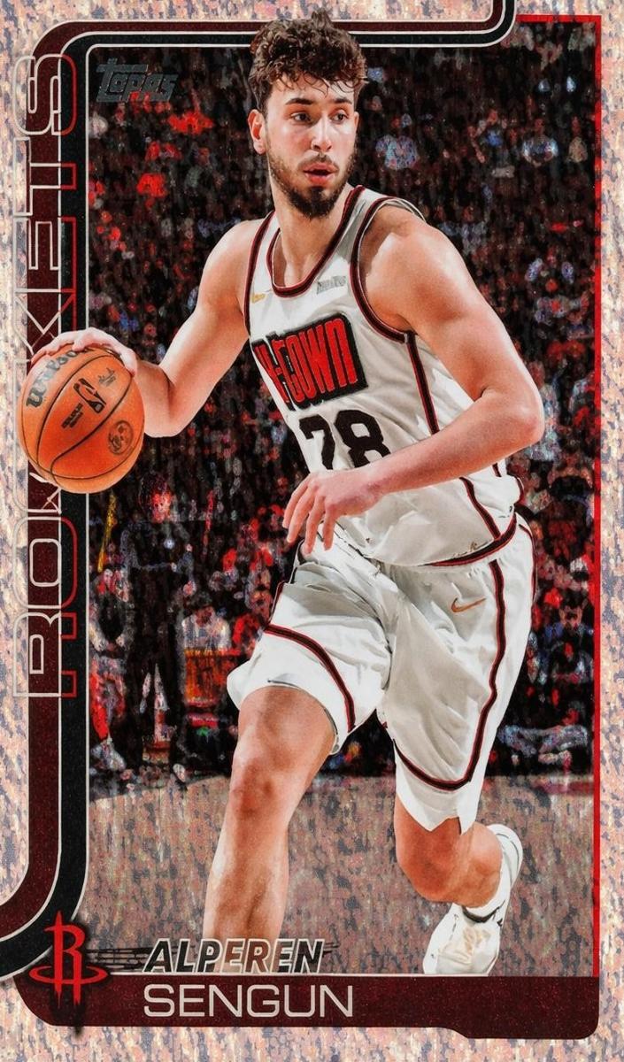 2025 Topps Basketball Holo Foil Alperen Sengun #180 PSA 9