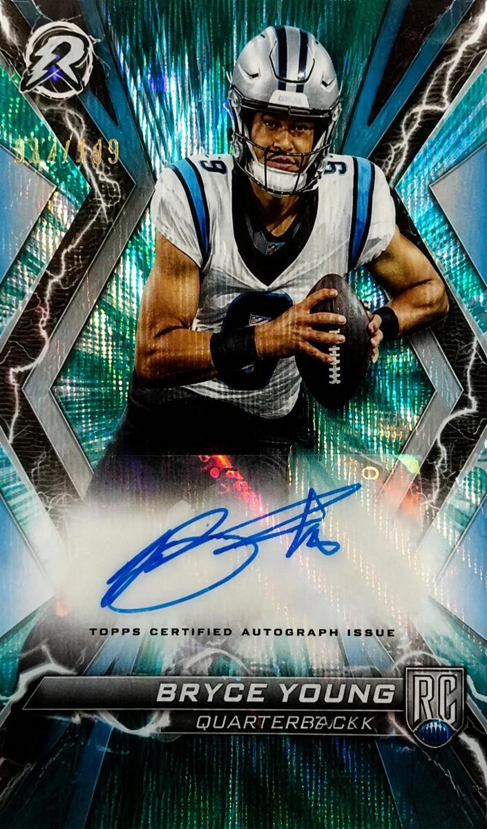 2023 Topps Composite Football Teal Surge Bryce Young #RRS-BY