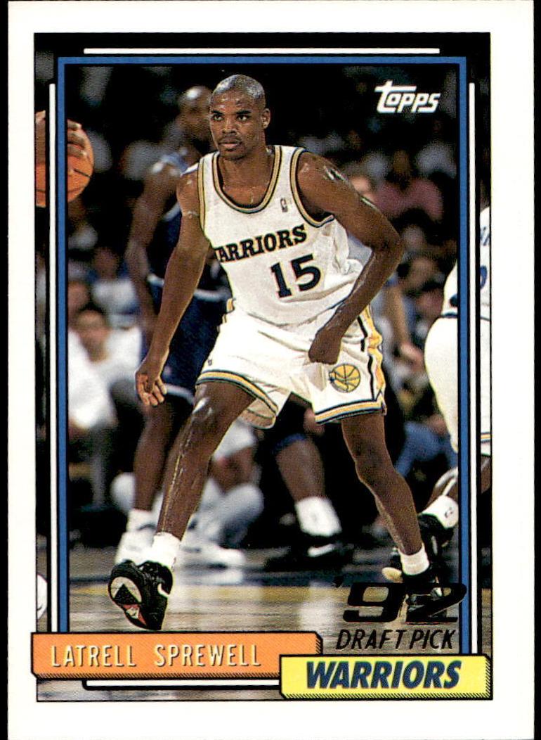 1992 Topps Basketball Latrell Sprewell #392 PSA 10