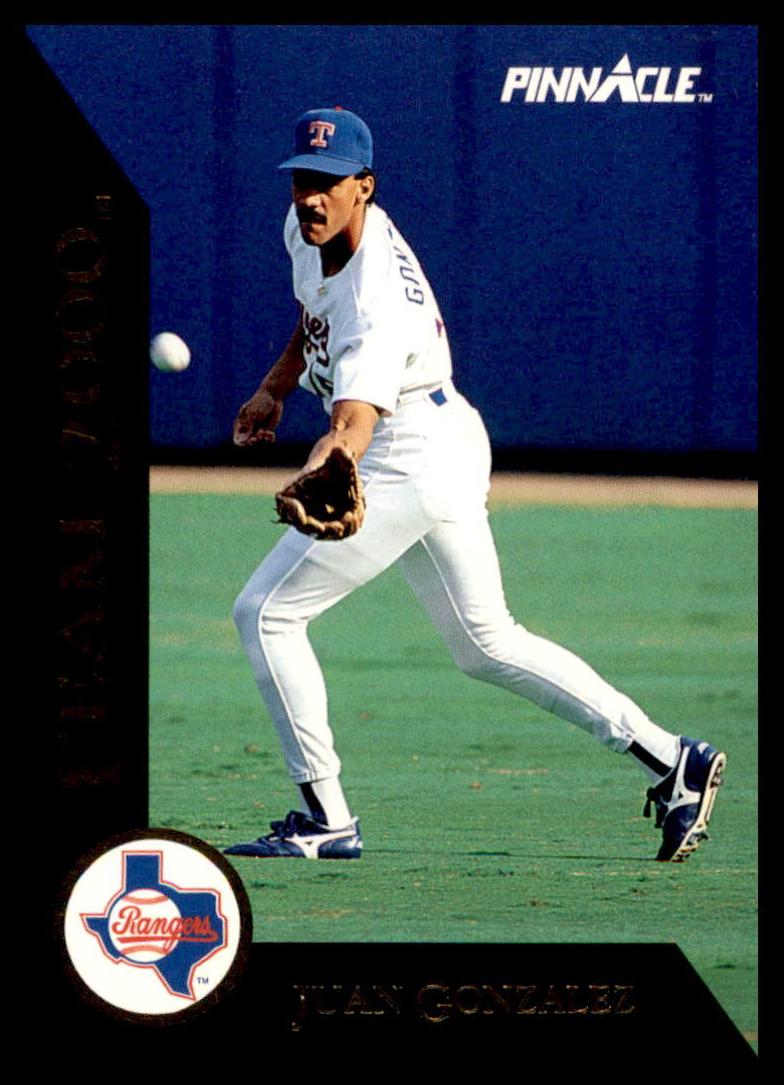 1992 Pinnacle Baseball Juan Gonzalez #26