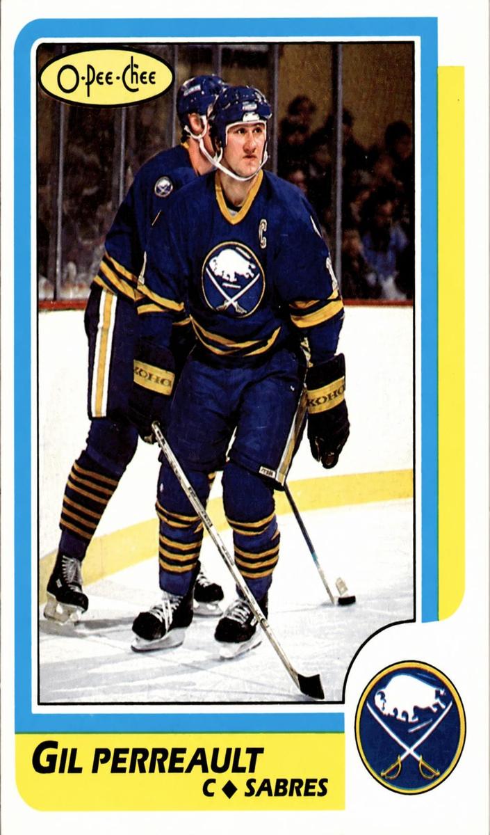 1986 O-Pee-Chee Hockey Gilbert Perreault #79