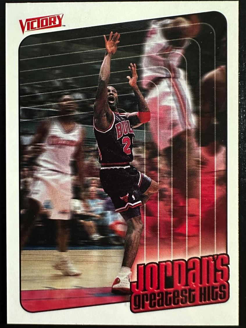 1999 Upper Deck Victory Basketball Michael Jordan #385 PSA 10